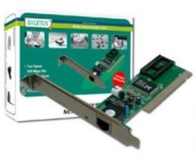 Resim Digitus DN-1001J 10/100 Mbps Fast Ethernet PCI Ethernet Kartı 