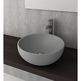 Resim Venezia Çanak Lavabo 45 Cm - Mat Gri 