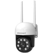 Resim Alpsmart AS-690 Wifi Dış Ortam 360 Derece 2 MP IP Kamera 