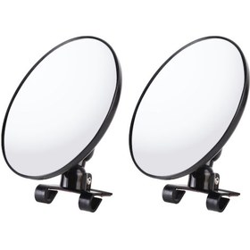 Resim Sones 2 Adet Araba Büyük Boy Dikiz Aynası Kör Nokta Yan Yardımcı Ayna Siyah 