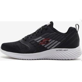 Resim Skechers Bounder - Verkona Erkek Siyah Spor Ayakkabı 232004 Blk  | Orijinal 