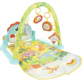 Resim Pianolu Dinazor Oyun Halısı 