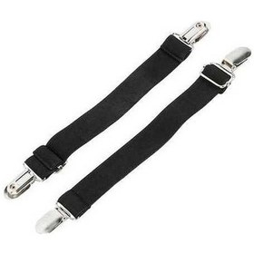 Resim Ulzyvf Ve Suofeng Pazly Pantolon Oa Motorsiklet Kelepçesi Kadın İçin Erkek Çorap Bağı, Ayarlanabilir - Ue 