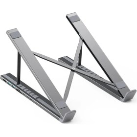 Resim CHOETECH 7'si 1 Arada Hub Katlanabilir Dizüstü Bilgisayar Standı HUB-M48 