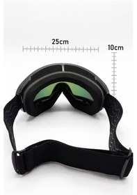 Resim Walke Snow Premium Seri Ayarlanabilir Uv Korumalı Kayak Gözlüğü Çok Renkli 