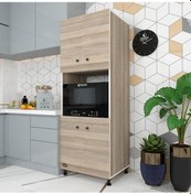 Resim Kenzlife fırın dolabı cahide crd 180*65*50 mutfak XLARGE ayaklı banyo kiler ofis 