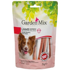 Resim Garden Mix Lamb Sandwich Kuzu Etli Sandviç Köpek Ödülü 75 Gr 