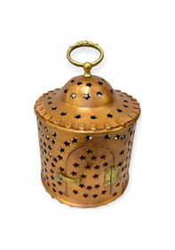 Resim Silindir Yıldız Kesimli Bakır Fener No: 2 