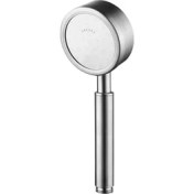 Resim VShop Çıkarılabilir ve Yıkanabilir 304 Paslanmaz Çelik Yuvarlak Basınçlı El Duş Başlığı-Nozul: 8cm (Yurt Dışından) 