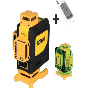 Resim Rtrmax RTM059 Profesyonel Li-Ion Şarjlı 4X360⁰ Yeşil Lazer Distomat 