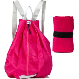 Resim Elite Mc Açık Taşınabilir Su Geçirmez Hafif Spor Seyahat Çantası Katlanır Çanta Ins Sırt Çantası Okul Çantası Kadın Lise Sırt Çantası (Yurt Dışından) 