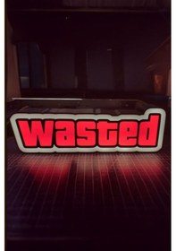 Resim Wasted Tasarımlı Dekoratif Aydınlatma Gece Lambası Çok Renkli 