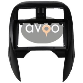 Resim Nissan Micra New 10 İnç 2014 /2018 Çerçeve Ve Soket 9" 