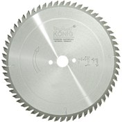 Resim König Konig Ahşap Ve Sunta Kes. Kul. Elmas Uçlu Doğrama Ve Gönyeleme Testere Ahs-300-01 300x3.2x30x48 