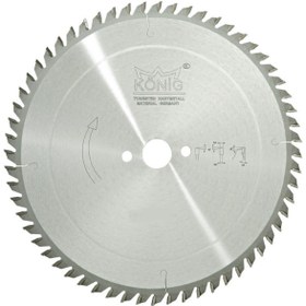 Resim König Konig Ahşap Ve Sunta Kes. Kul. Elmas Uçlu Doğrama Ve Gönyeleme Testere Ahs-300-01 300x3.2x30x48 