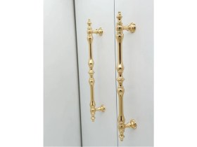 Resim Koldoor Şehzade Altın Mobilya Dolap Mutfak Çekmece Kulpu 224 mm (22.4 Cm) 10 Adet 