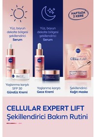 Resim 10 Dakika Kağıt Maske Hyaluron Cellular Filler Dolgunlaştırıcı 28 Gr 