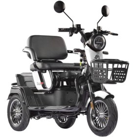 Resim MOTOLUX Fayton Fx08 Beyaz Elektrikli Motosiklet 