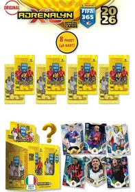 Resim Panini Adrenalyn Fifa 365 - 2026 Official Trading Card Futbolcu Kartları - 8 Paket 48 Kart 