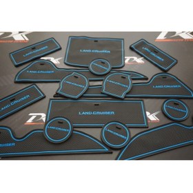 Resim Toyota Land Cruiser Dk Tuning Land Cruiser Lc200 2016 Araç Içi Silikon Kaymaz Ped Kaplama Seti 