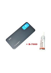 Resim Xiaomi Redmi Note 11 Arka Pil Batarya Kapağı B-7000 Siyah 