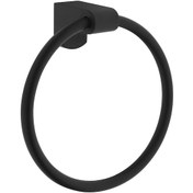 Resim Vitra Base 700 A4407236 Halka Havluluk Mat Siyah 