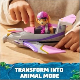 Resim SDT Group Paw Patrol Jungle Pups Figürlü Şahin Aracı (Temel Araç), 3 Yaşından Büyük Çocuklar Için Oyuncak 