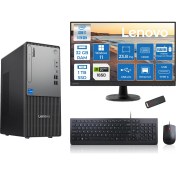 Resim Lenovo Thinkcentre Neo 50T Gen5 Intel Core I7 14700 32GB Ddr5 1tb SSD 23.8 Inç Monitör Windows 11 Pro Nvidia GTX1650 4gb Masaüstü Bilgisayar 16502412UAS0GL00P13 + Zetta Flash Bellek 