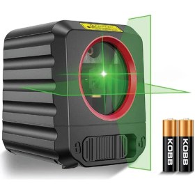 Resim Kobb KBL90G 30 Metre Profesyonel Yatay ve Dikey Otomatik Hizalamalı Yeşil Çapraz Çizgi Lazer Distomat 