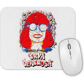 Resim Baskı Dükkanı Rock Rook Erva Venenosa Mouse Pad 