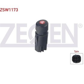 Resim Ford Transıt V184 2000-2006 Flaşör Anahtarı 7 Pin 97kb13a350ac 97kg13a350ac 