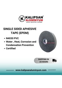 Resim Tek Taraflı Yapışkanlı Bant Epdm 3.0 Mmx 50mmx 25 Mt 