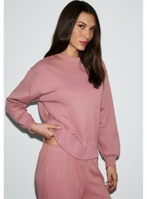Resim Grimelange Doue Kadın Yumuşak Ve Esnek Kumaşlı Regular Fit Pembe Eşofman Takımı Pembe 