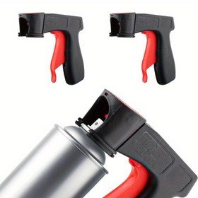 Resim Yeniden Kullanılabilir Sprey Kutu Tetik Kolu - Otomotiv Tamiri ve DIY Projeleri için Aerosol Kutularını Boya Püskürtücüye Dönüştürün, Ergonomik Tutma Yeri, Dayanıklı Plastik Yapı, Çoğu Sprey Nozulu ile Uyumlu, Ev Geliştirme, Kolay Bağlantı, Güvenilir Araç, El Sanatları Hobi Severler 