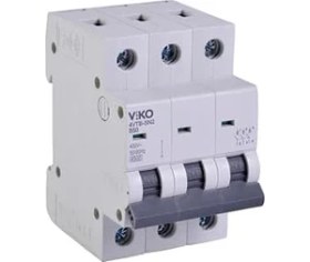 Resim 4VTB-3B50 Otomatik Sigorta 4,5ka B Tipi 3 Kutup 50A 