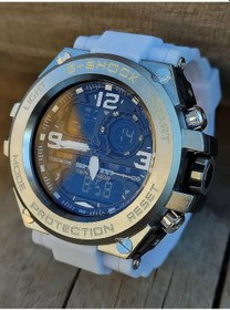 Resim Askeri Spor Dijital Saat 221073983 Beyaz 