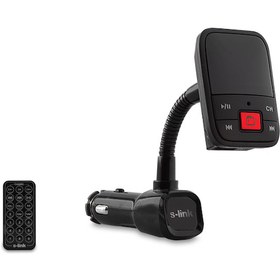 Resim S-Link Sl-Fm65 Sd/Usb Destekli + 2.1A Usb Şarj Portlu Fm Transmit 