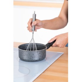 Resim 14 cm Gri Sos Tava, Dayanıklı ve Şık Mutfak Kullanımı Için Ideal 