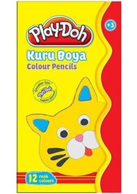 Resim Play-doh Kuru Boya Teneke Kutu 12 Renk Play-ku013 