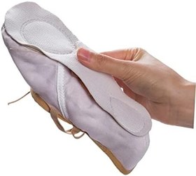 Resim SOIMISS 1 Çift Bale Dans Ayakkabıları Kaymaz Dans Ayakkabıları Bale Ayakkabıları Terlik Terliği Antrenman Ayakkabısı Tek Ayakkabısı Yoga Kedi Pençesi Ayakkabı 