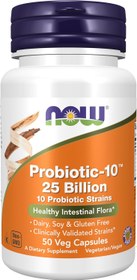 Resim NOW Foods Probiotic 10 - 50 Veg Capsules 