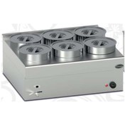 Resim Pimak Elektrikli Sos Benmarisi 6'lı 72 X 65 X 35 Cm 