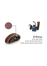 Resim Venoa Scheppach Bgs700 Uyumlu Bant Zımpara Kağıdı 11 Parça 