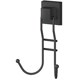 Resim Delme Vida Matkap Yok Easyfıx Yapıskanlı İkili Askı Mat Siyah Ef236 Siyah 