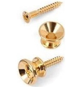 Resim Alice A024al-b Gitar Ve Ukulele Askı Pimi - Altın Renk 2 Adet 