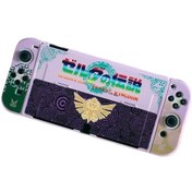 Resim Jzcat Nintendo Switch Oled Kılıf Oyun Temalı Bölünmüş Kılıf-oz82 