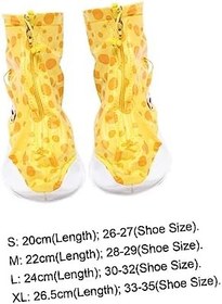 Resim CALLARON kaymaz galoş ayakkabı koruyucu yağmur botları kapak şönil kiti Su geçirmez Yapışkan madde katlanabilir 