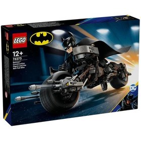 Resim Lego Super Heroes 76273 Batman Construction Figure And The Bat-pod Bike 