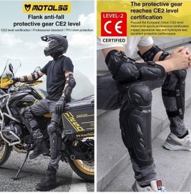 Resim Dancemonkey Sürme Pedleri Motosiklet Koruyucu İç Dişli Dirsek Bisiklet 2x1 Xr Siyah 