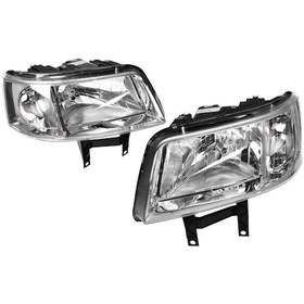 Resim Volkswagen Transporter T5 Sağ Sol Ön Far Takımı 2003-2009 